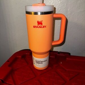 Stanley Vibrant Orange Travel Tumbler